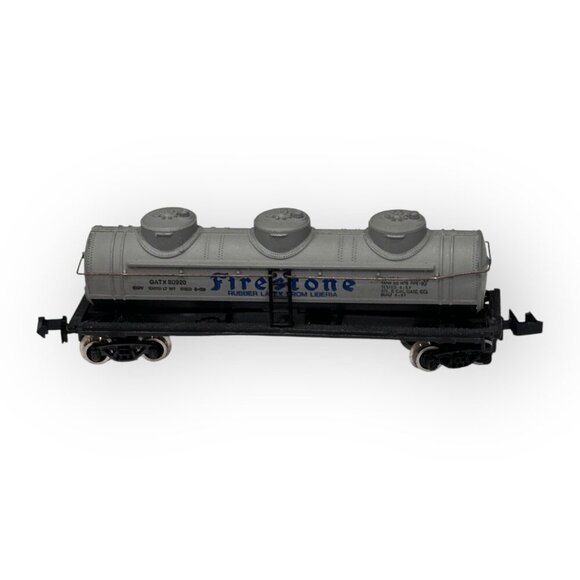 Firestone 42 Ft Three Dome Tank Car GATX30928 Bachmann N Scale Model 5428 w Box - Picture 2 of 16